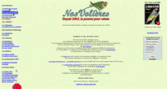 Desktop Screenshot of nosvolieres.com